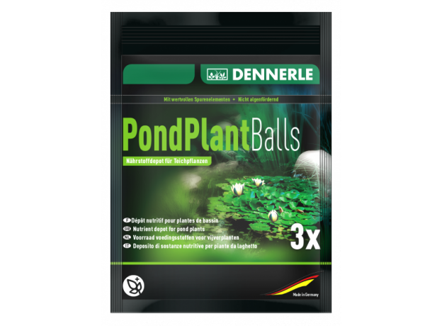 Dennerle PondPlant Balls - Удобрение в форме шариков для прудовых растений, 3 шт