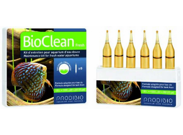 !Набор PRODIBIO BIO CLEAN fresh water, для пресной воды BIO DIGEST+ BIO TRACE, 6 шт