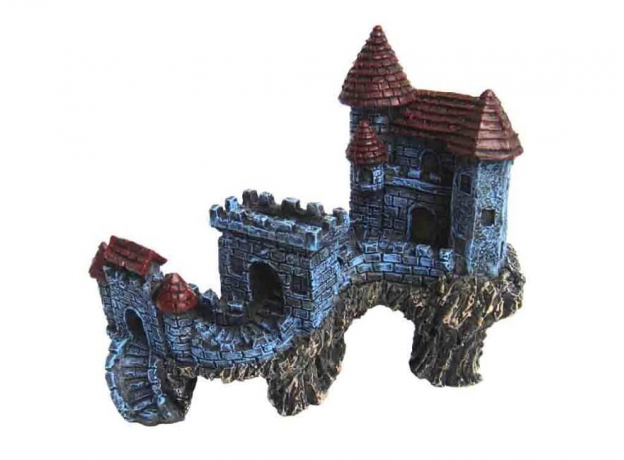 Декорация пластиковая PRIME Крепостная стена 16x6.5x13 см