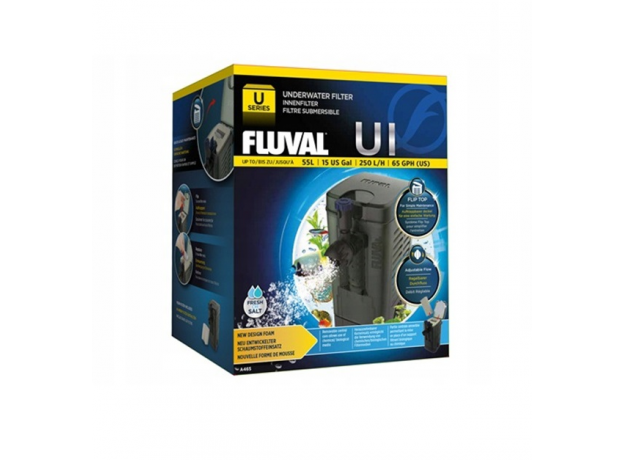 Фильтр внутренний Fluval U1 200 л/ч, для аквариумов до 45 л