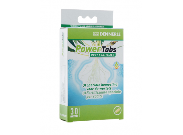 Dennerle Power Tabs - Специальное корневое удобрение для любых аквариумных растений, 30 шт. на 15-30 растений