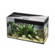 Аквариум AQUAEL GLOSSY 120 (120х40х63см) 260 л, черный, стекло триплекс, светодиодный модуль  RETRO FIT SUNNY 18 W/6500 K  3 шт.
