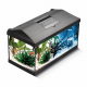 Аквариум AQUAEL LEDDY SET PLUS D&N 60 Черный (60 x 30 x 30 ) 54 л, ASAP 300, PLATINIUM  50 W, LT 7W D&N