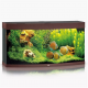 Аквариум Juwel VISION 180 LED 180л темное дерево (Dark Wood) 92х41х55см 2х19W Фильтр Bioflow M, Нагр200W
