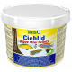 Корм для травоядных цихлид Tetra Cichlid Algae Mini Pellets мелкие шарики, ведро 10 л (3900 г)