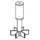 Ротор AQUAEL TURBO FILTER/ CIRCULATOR/ PFN 2000 (без оси)