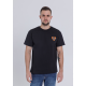 Футболка чёрная EXODESIGN "Дракон", XL
