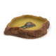 Кормушка-камень пластиковая Exo Terra Feeding Dishes большая, 19х22х3.5 см