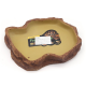 Кормушка-камень пластиковая Exo Terra Feeding Dishes экстра-большая, 21х27х4 см