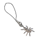BLUE BUG Брелок металлический "Паук", серебряный, 11.5x5x1.5см (Германия)