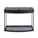 Аквариум AquaPlus 105 (700х350х560-6), 105 л. фигурный со светильником LUX 2х18 Вт, венге