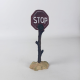 Декор Дорожный знак "STOP", 15 см