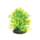 Растение пластиковое Aquanimal Куст малый желто-зеленый, 7x5x10 см