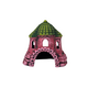 Декорация Замок-шатер розовый, 13х9х13 см