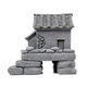 Декор для аквариума Ступенчатый дом, 7.3×4.5×6.5 см