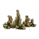 ArtUniq Mountain Peaks Set 3S - Декоративный набор из пластика "Набор пики гор", из 3х частей, 26x24x27,1 см