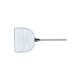 Сачок Dennerle NANO Shrimp Net cbw фигурный 75х60 мм, с раздвижной ручкой (24-62 см) из нержавеющей стали, белый