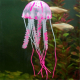 Медуза силикон Jellyfish d5 см фиолетовая светящаяся, в тубе