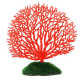 Горгонария силиконовая Glowing Coral зеленая светящаяся, 13х14 см