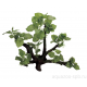 ArtUniq Branched Driftwood With Anubias L3 - Декоративная композиция из пластика "Ветвистая коряга с анубиасом", 46,5x23,5x42 см