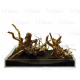 UDeco Desert Driftwood Aquascape - Набор для оформления акваскейпов из нескольких натуральных "пустынных" коряг, упаковка 0,3-0,5 кг