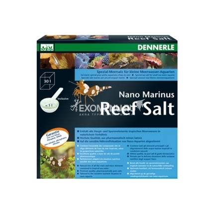 Специальная морская соль для небольших морских аквариумов Dennerle Nano Marinus ReefSalt 1 кг