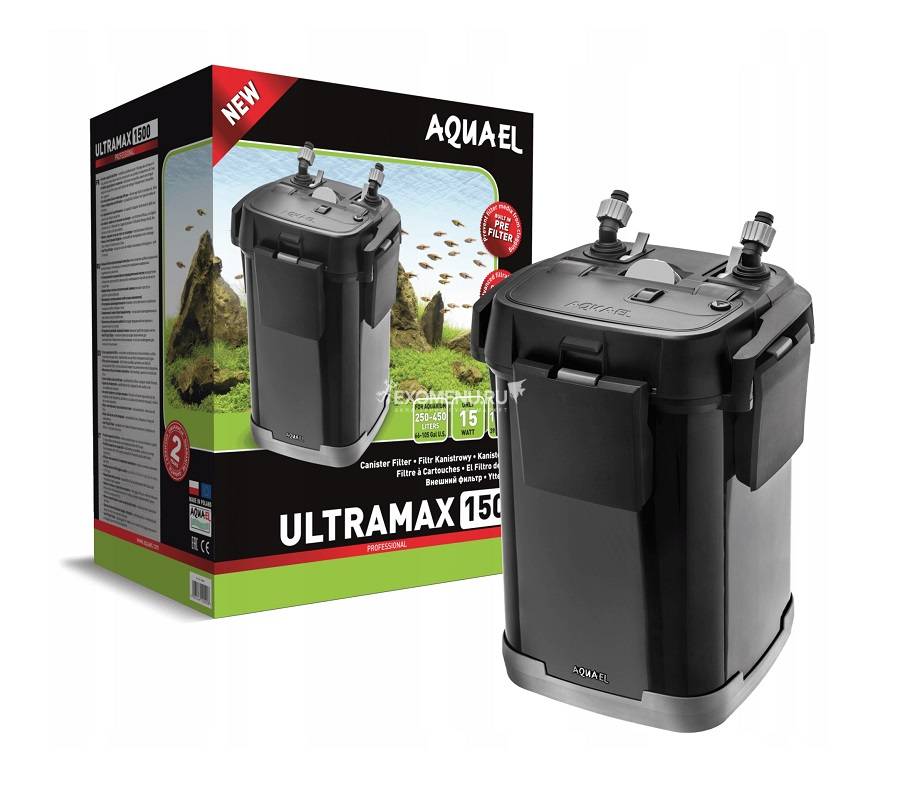 Внешний фильтр AQUAEL ULTRAMAX 1500, 1500 л/ч., (250-400 л.)