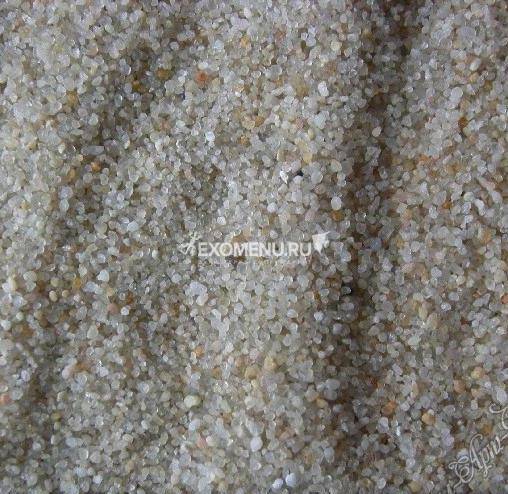 Песок кварцевый (0,8-2,0 мм), 5 кг