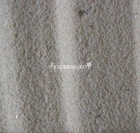 Песок кварцевый (0-0,63 мм), 1 кг