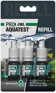 JBL ProAquaTest NH4 Ammonium Refill - Дополнительные реагенты для экспресс-теста JBL ProAquaTest NH4 Ammonium
