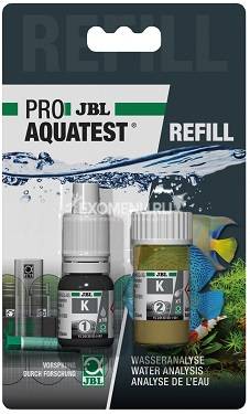JBL ProAquatest K Potassium Refill - Дополнительные реагенты для экспресс-теста JBL ProAquaTest K Potassium