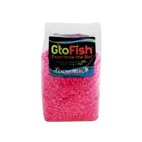 Грунт GloFish флуоресцирующий розовый 2,268 кг
