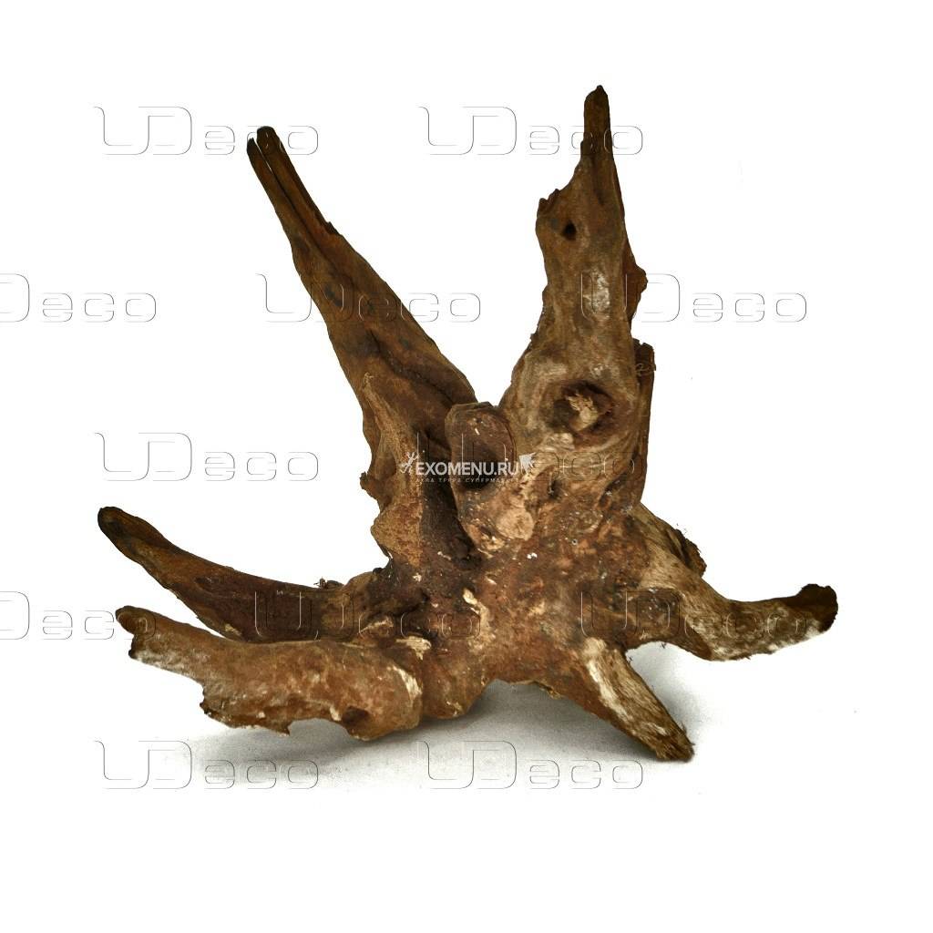 UDeco Coral Driftwood XXXS - Набор для оформления аквариумов и террариумов, состоящий из нескольких натуральных 