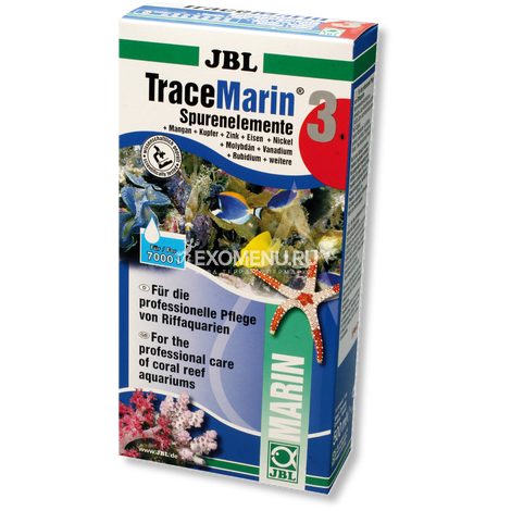 JBL TraceMarin 3 - Препарат с микроэлементами для морских аквариумов, 500 мл, на 7000 л