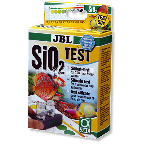 JBL Si Silicate Test - Экспресс-тест для определения содержания силикатов в пресной и морской воде, примерно на 50 измерений