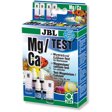 JBL Mg/Ca Magnesium/Calcium Test - Экспресс-тест для определения содержания магния и кальция в морской воде