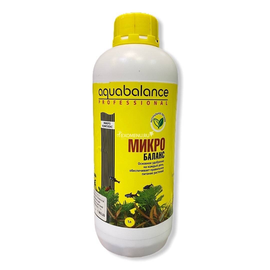 Aquabalance Professional удобрение для аквариумных растений Микро-баланс, 1 л