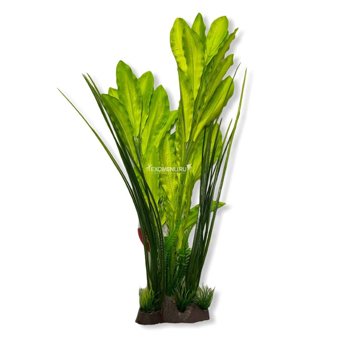 Искусственное растение 40 см, зеленое