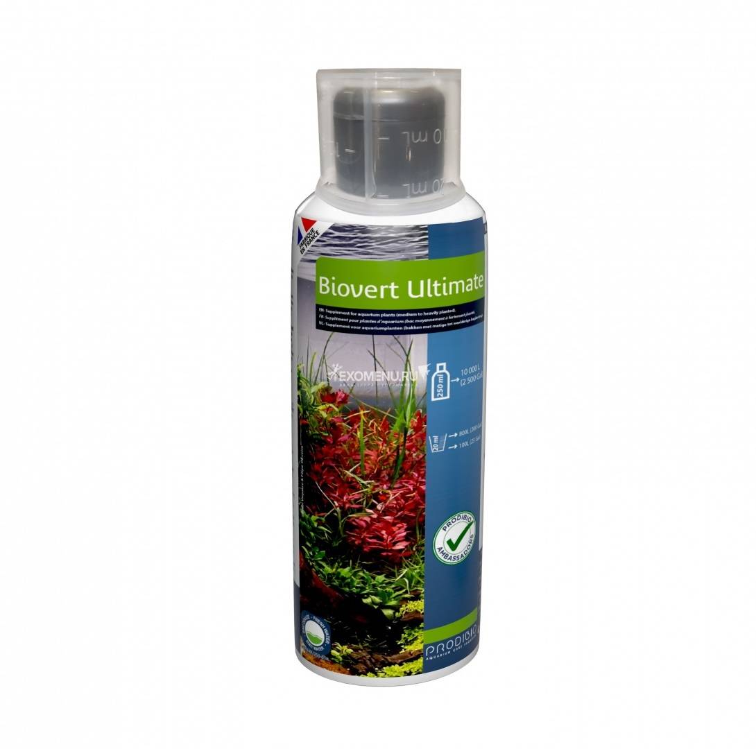 PRODIBIO BioVert Ultimate дополнительное удобрение для растений, 250мл для аквариумов до 10 000л