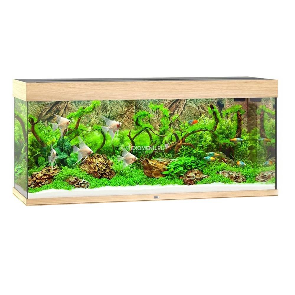 Juwel RIO 240 LED аквариум 240л светлое дерево (Light wood) 121х41х55см 2х29W Фильтр Bioflow M, Нагр200W
