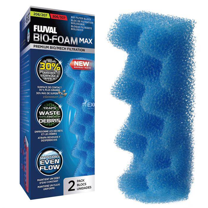 Фильтрующая губка Bio Foam MAX для фильтров Fluval 207/307. A188 (H018820)