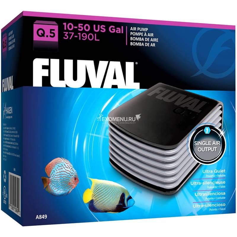 Компрессор Fluval Q5 /для аквариумов 37-190 л.