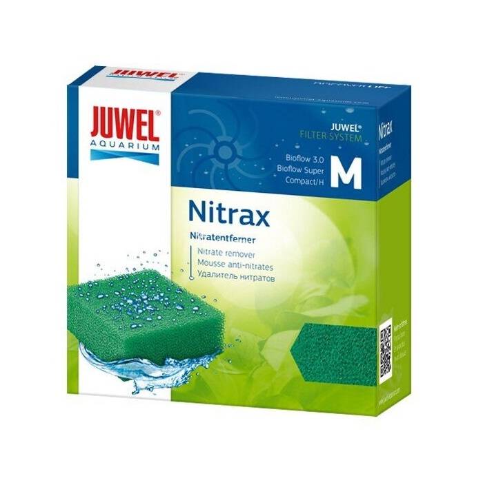 Губка Nitrax удаление нитратов для фильтра Juwel Bioflow 3.0/Compact/M (88055)