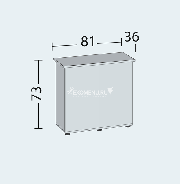 Тумба ювель рио 125