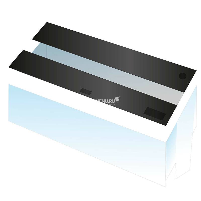 Комплект пластиковых крышек для Juwel Lido 120, 2 шт черный (93922)