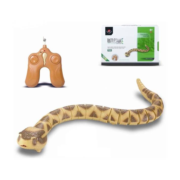 Игрушка Змея Rattlesnake на РУ (свет, звук) в коробке