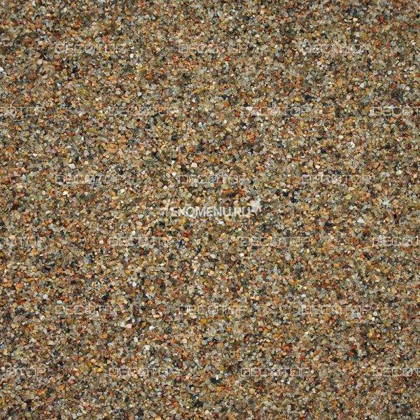DECOTOP Vuoksa - Природный чистый коричневый песок, 0.5-1 мм, 1.5 кг/1 л