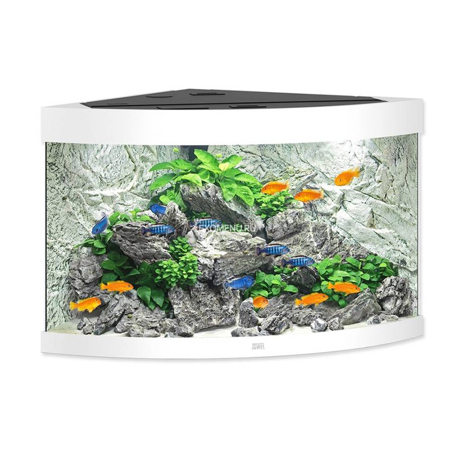 Juwel TRIGON 190 LED аквариум 190л белый (white) 98,5х70х60см 2х14W Фильтр Bioflow M, Нагр200W, , шт