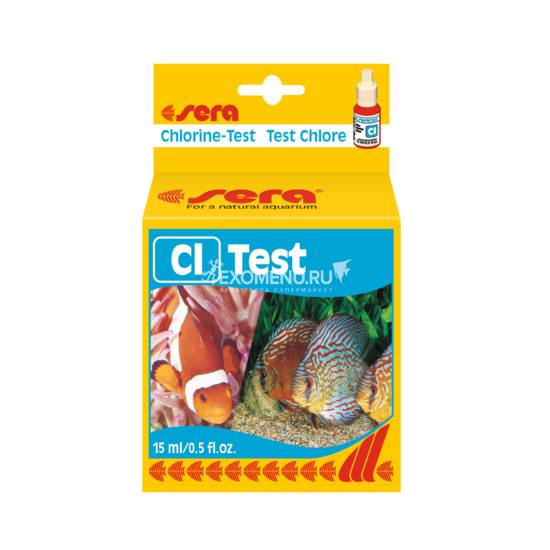 Sera Тест для воды Cl-Test хлор 15мл (S4810), шт