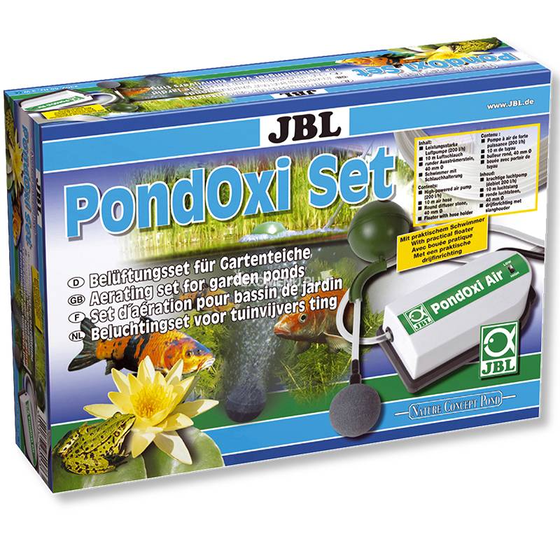 

JBL PondOxi-Set Комплект с компрессором для аэрации в садовых прудах